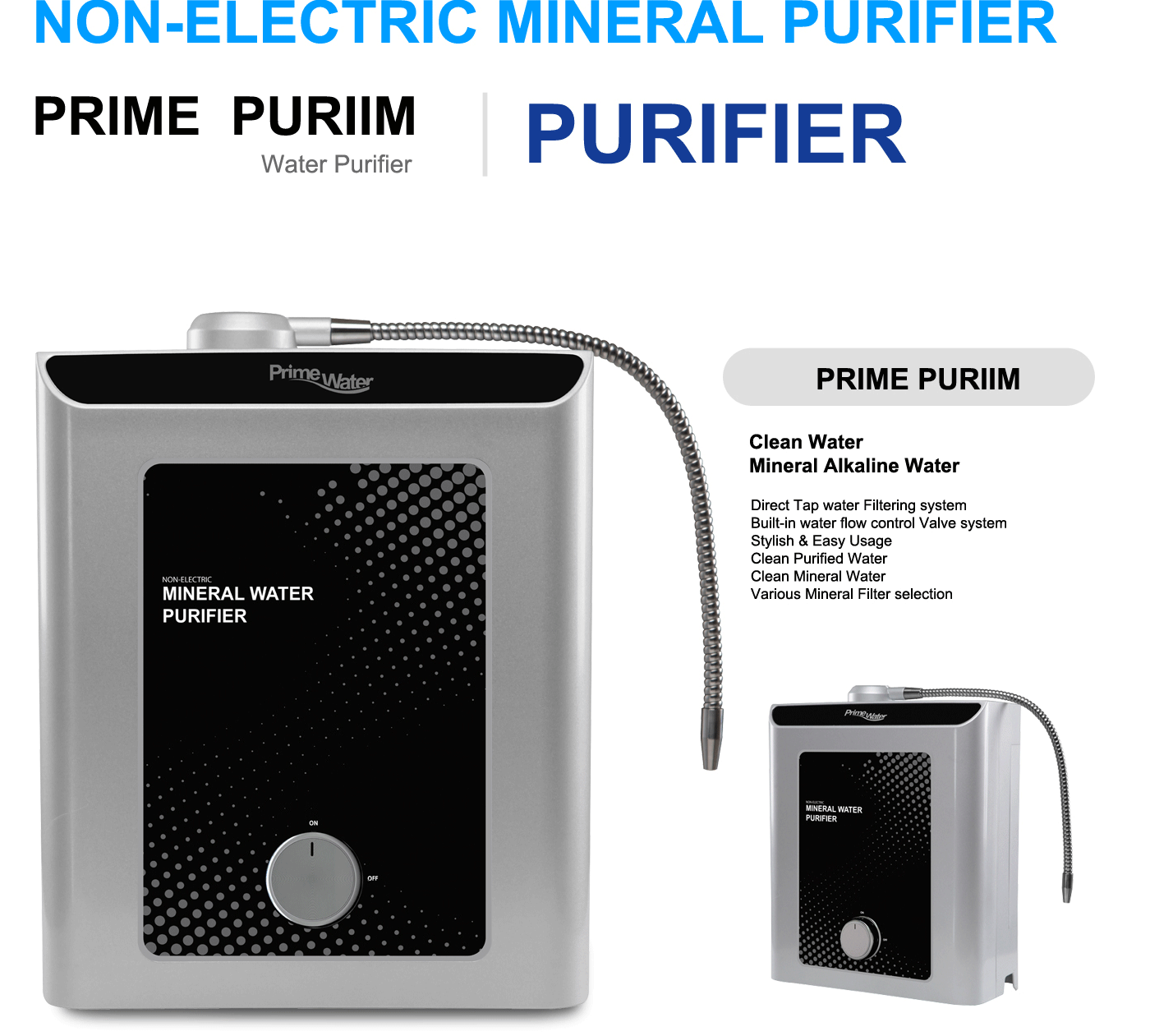 prime water ionizer